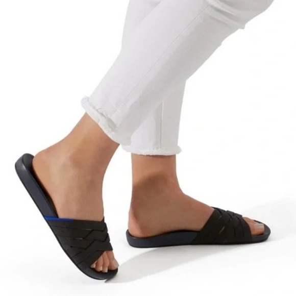 Rothy’s Slide in Black Women’s Size 8‎ New - Picture 1 of 8